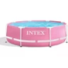 Каркасный бассейн INTEX PINK METAL FRAME 244х76 см, 2843 л 28290