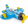 Надувная игрушка для плавания INTEX «Самолет», 132х130 см, от 3-лет, серый 57537