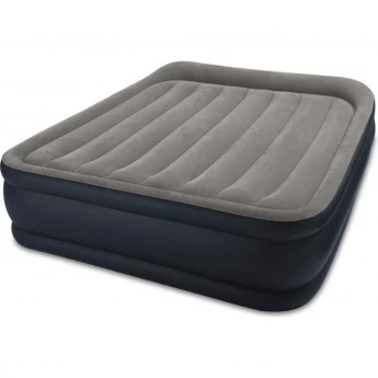 Надувная кровать INTEX DELUXE PILLOW REST RAISED BED 64136 152х203х42см, встроенный насос 220V